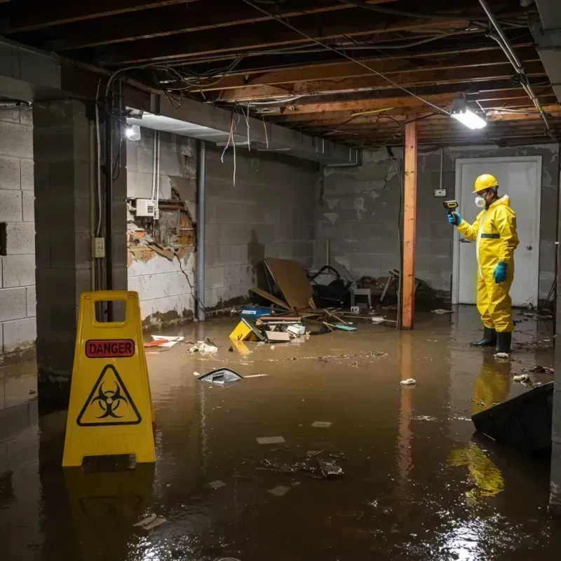 Flooded Basement Electrical Hazard in Southglenn, CO Property